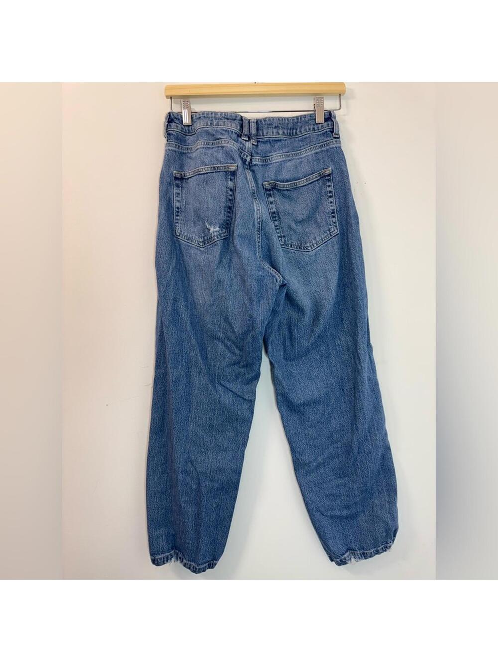Anthropologie Pilcro Reworked High-Rise Taper Jeans - Picture 8 of 9